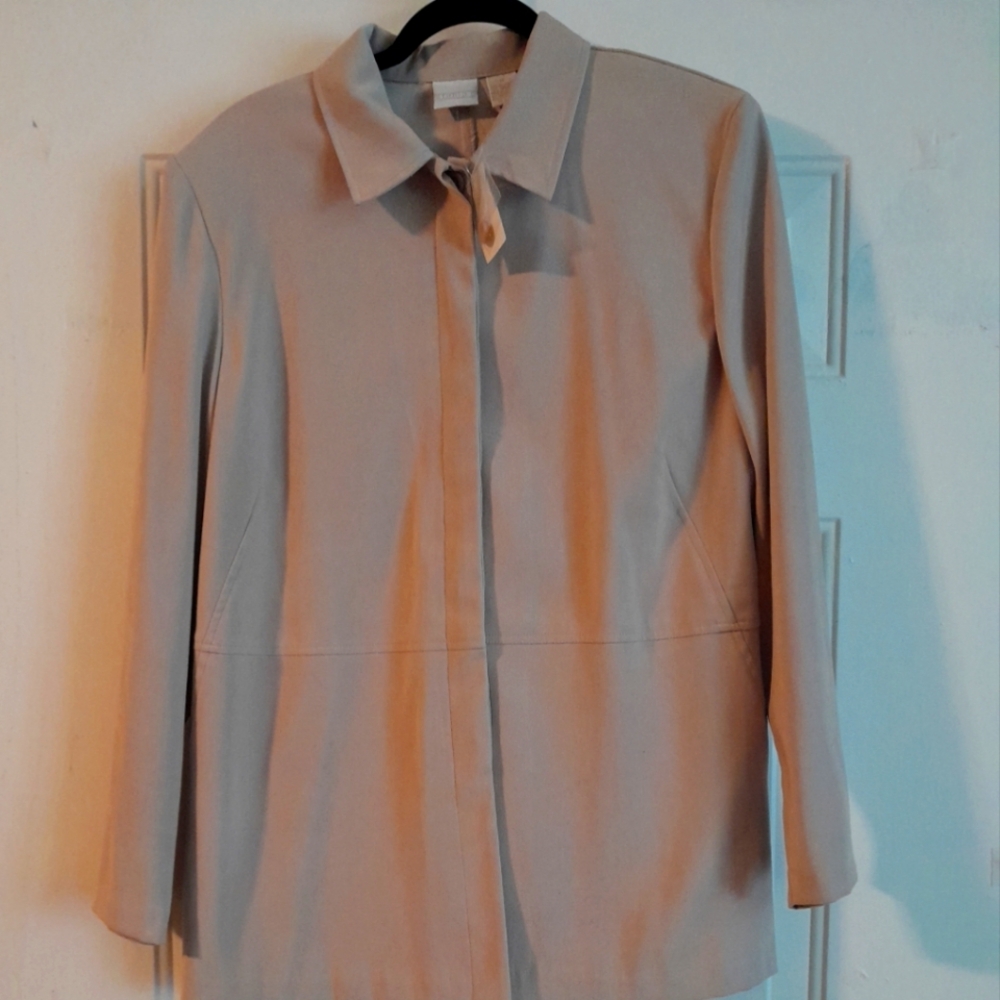 Studio C Beige jacket size 16